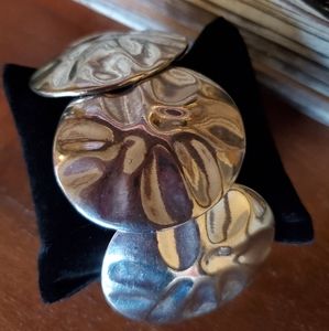 Statement silver bracelet from Lane Bryant